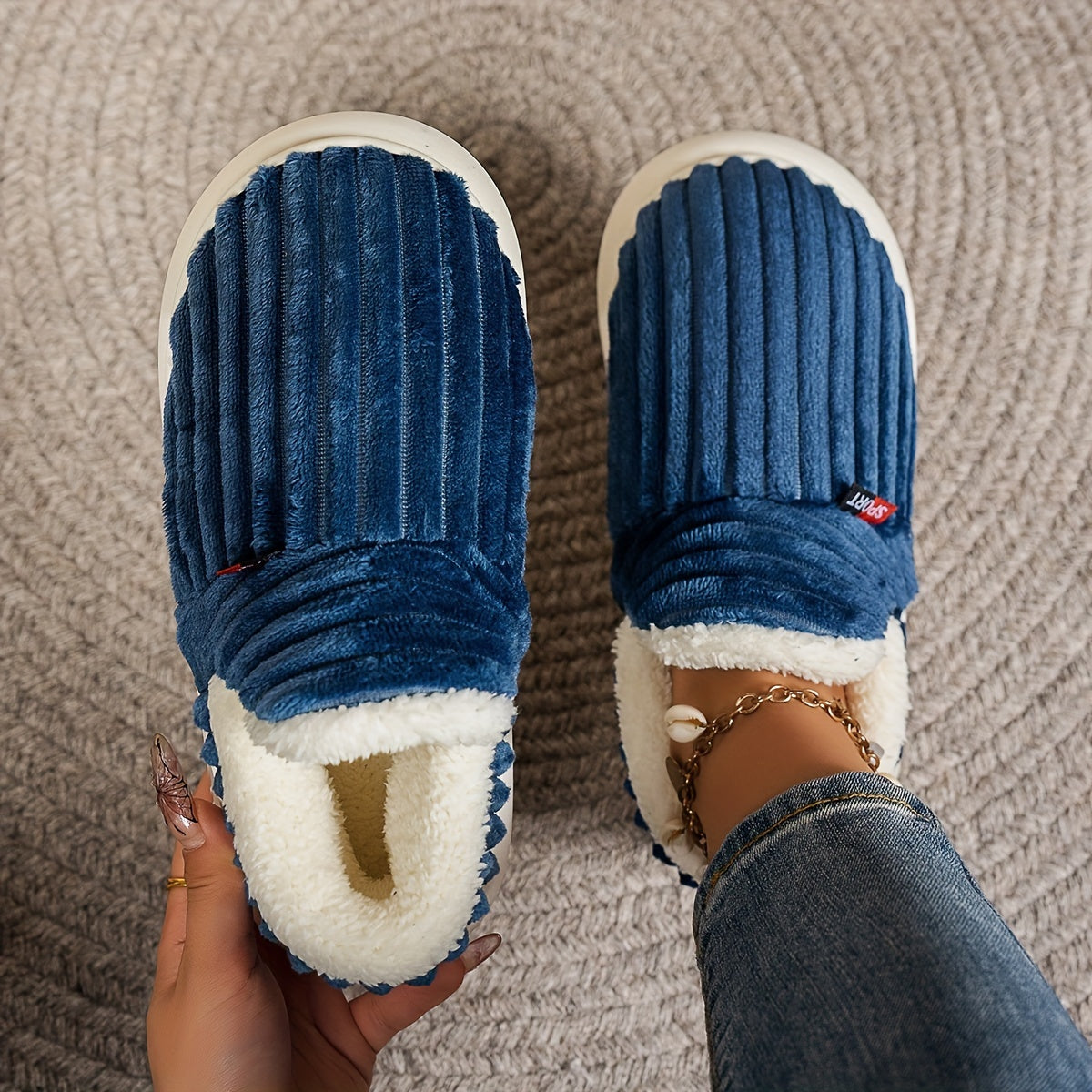 Soft Thermal Winter Slippers