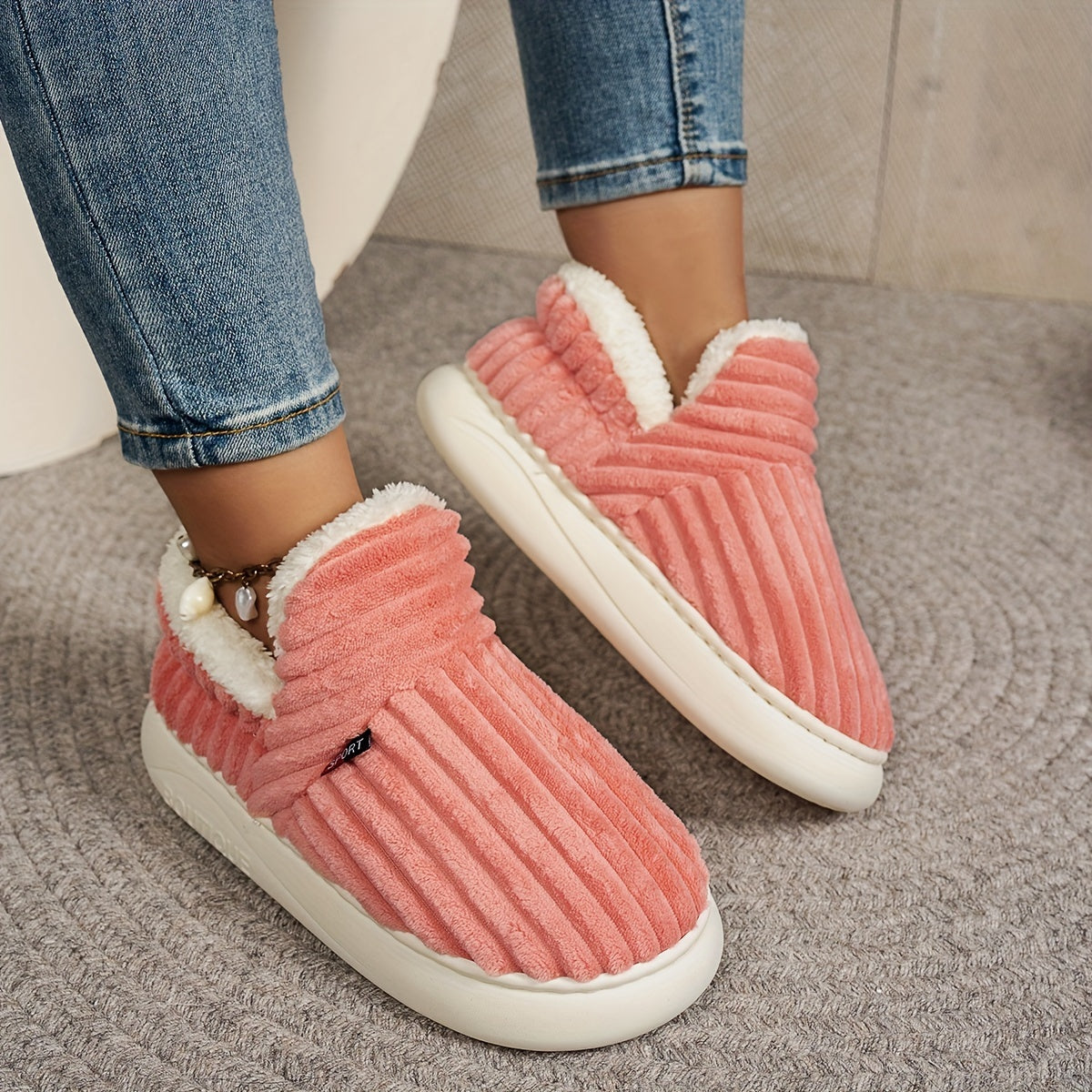 Soft Thermal Winter Slippers