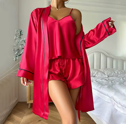 Satin Pyjama Set – Sleep Elegantly, Every Night