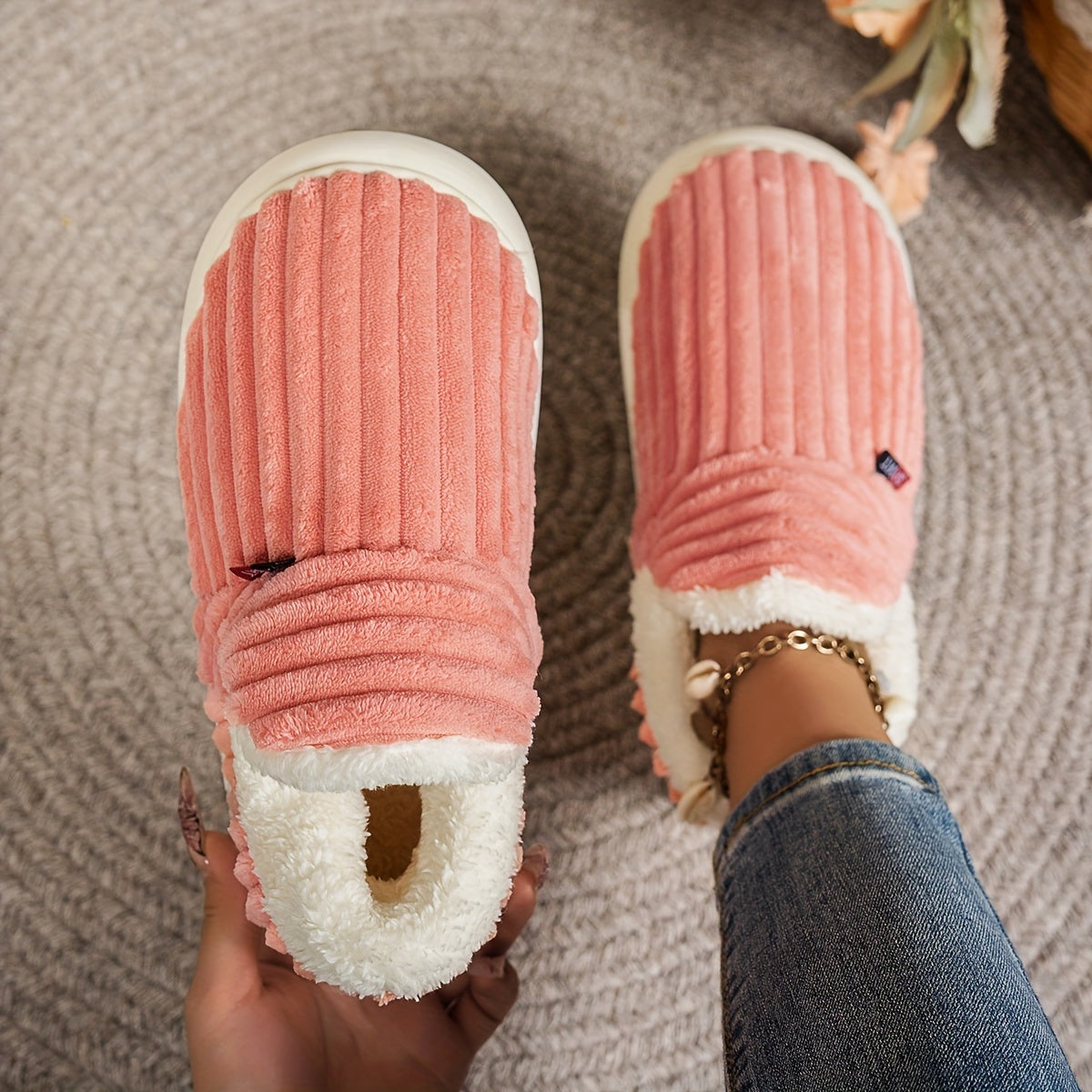 Soft Thermal Winter Slippers